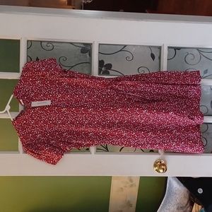 Francesca's dress suze medium burgundy